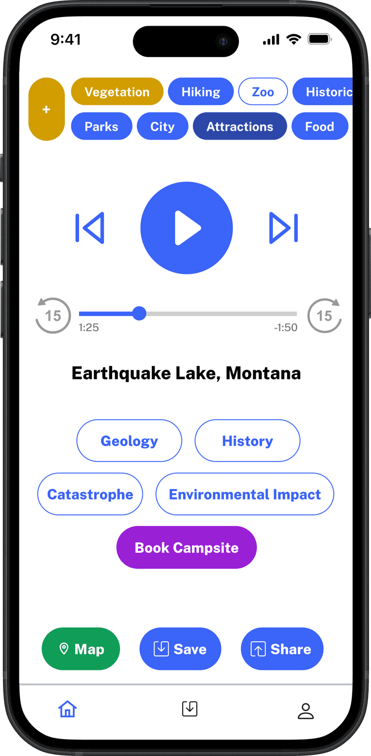 Perigo app preview